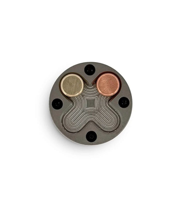 fidgetthings-coinfig-shift-steel.jpg FidgetThings CoinFig Shift Steel - Image 1