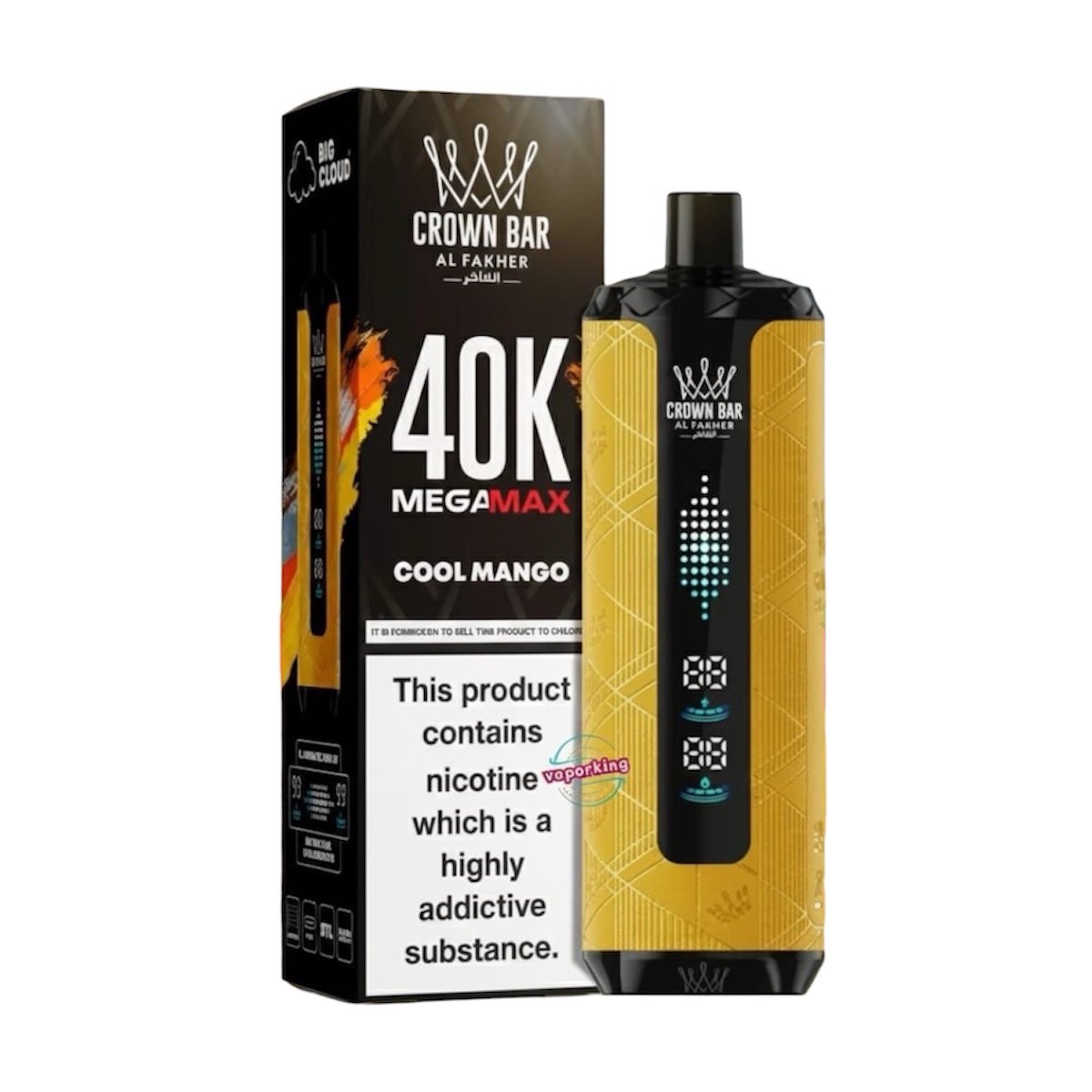 photoroom_20260310_224048 Al fakher 40k puffs. Cool mango - Image 1